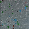 Steel Grey Composite Marble with Chips - BM0814
