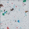White Compound Marble with Chips - BM0829