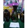Multi-color jade vase