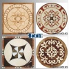 Hotel Flooring Mosaic Pattern Medallion