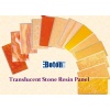 Orange series translucent stone-Resin Panel