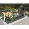 Paradiso granite tombstone