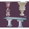 Marble Vases, Tables