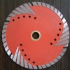 Diamond saw blade with Teeth
