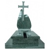 Ever green granite tombstone