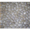 Pebble stone on net,grey pebble