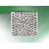 Pebble stone on mesh