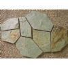 Rust, Green Slate Flagstone