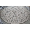 Gray granite cubicstone