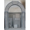 Blue limestone doors