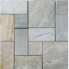 Yellow slate pattern