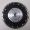 Turbo blade with flange