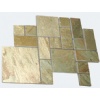Yellow slate paving 6