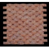 Pink quartzite mosaic