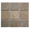 Yellow slate mosaic
