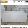 Pure white marble