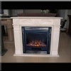 Lime Stone Fireplace