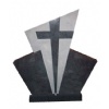 Cross Granite Headstone