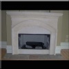Lime Stone Fireplace