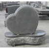 Padang light granite headstone