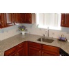 Violet granite kitchen countertop