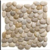Polished White Pebble Tile