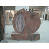 Multicolor Red Granite Headstone