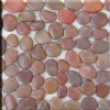 Polished Red Pebble Tile