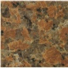 Maple red granite slab