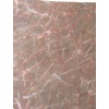 Orange red marble