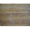 Natural golden travertine tiles (vein cut)