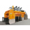 Gang saws for sawing marble and granite blocks