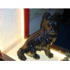 dark jade dog,black animal