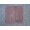 Natural red sandstone mushroom