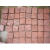 porphyry red cubic stone
