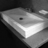 Carrara White Marble Sink