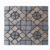 Granite paving stone on mesh