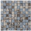 Blue marble mosaic