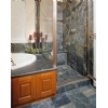 Ice Flower Soapstone Bath