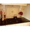Travertine Mosaic Backsplash