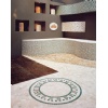 Mosaic Botticino-Travertino chiaro