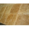 Aurora Dorato Peruvian Travertine Vein Cut