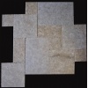 Jerusalem Grey Brushed Chiseled French Pattern