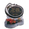 Red Granite Tombstone