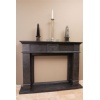 Blue stone fireplaces