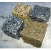 Gold- grey- black- brown granite cubes