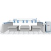 HSM-6T Bridge type six-heads polishing machine