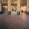 Granite floor tiles