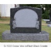 D-1222 Grape Vine in Flash Black Granite