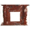 Fireplace Mantle, Red Marble